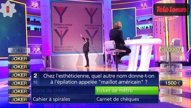 Zapping Jeux : Olivier Minne déchaîné dans Joker lorsqu'il parle d'épilation du maillot...