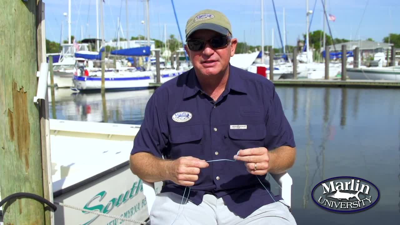 Marlin University Tips - How to Tie the Spider Hitch
