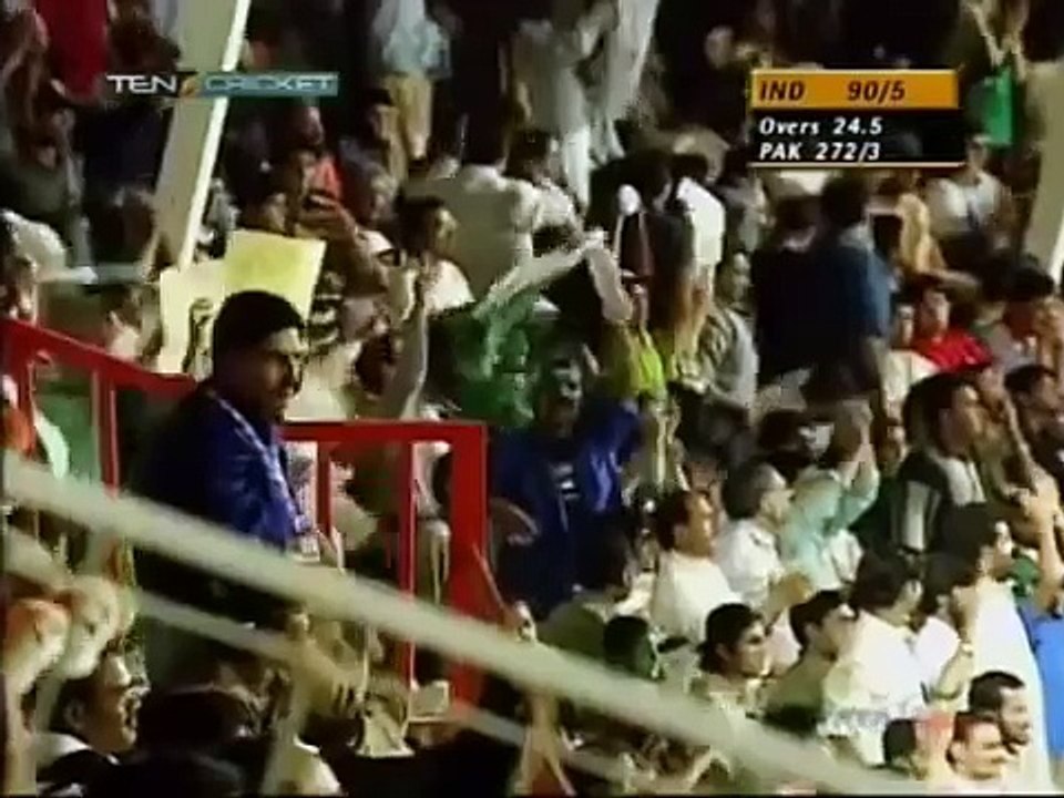 Waqar Younis 5 for 31 India v Pakistan at Sharjah (2000)
