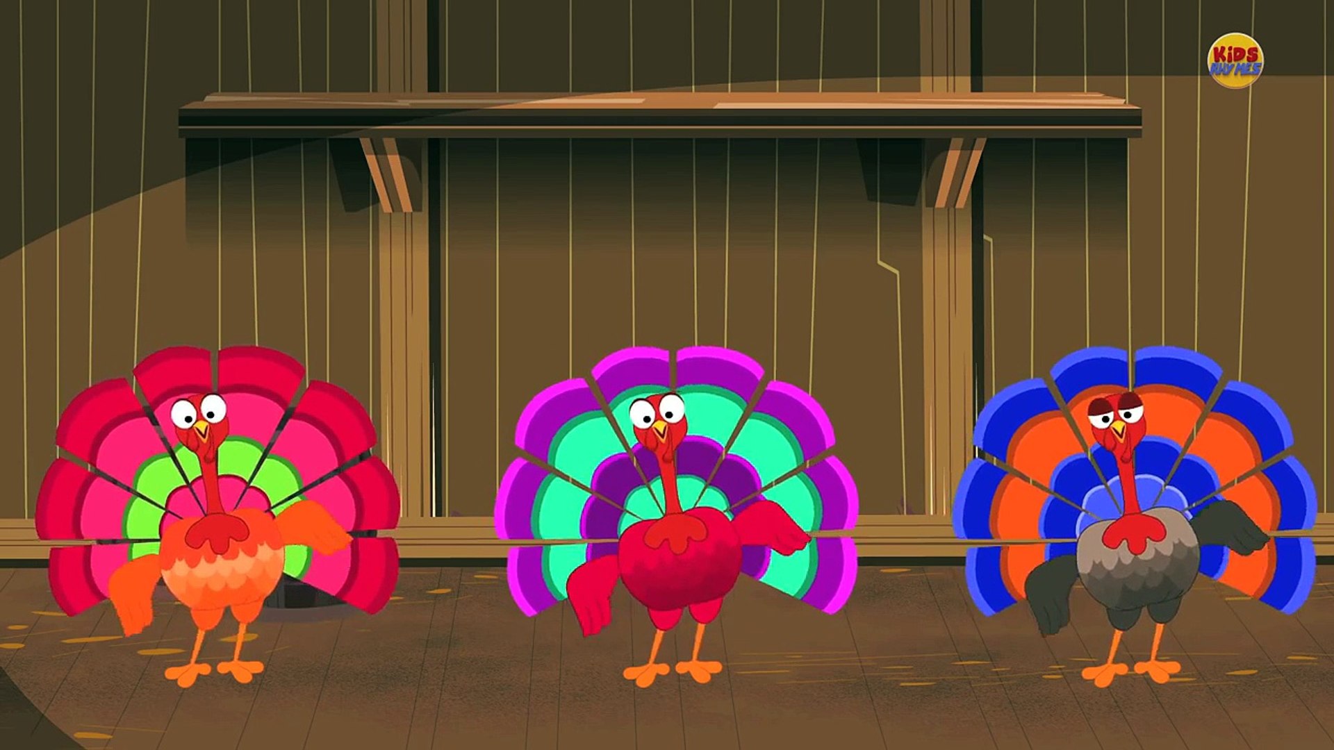 ⁣Turkey Song | Thanks Giving For Kids