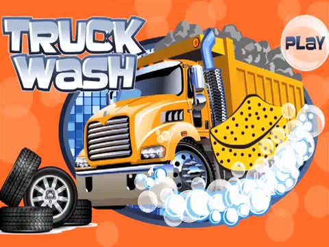 автомойка машин | игра грузовичек | видео для детей