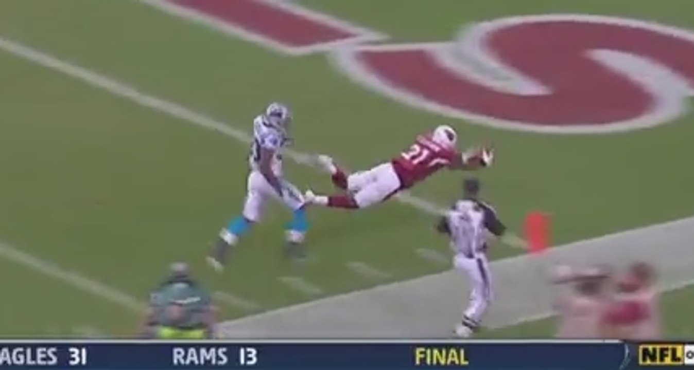 Peterson 89 yard Punt Return in First NFL Game