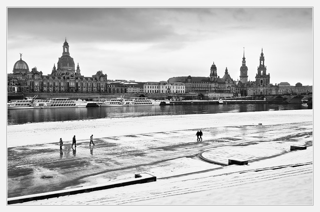 Dresden im Winter