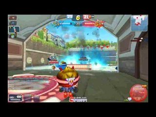 버블파이터 명예훈장 공중폭격!