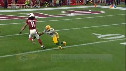 ESPN Brasil announcers call Fitzgerald's 75-yard overtime catch
