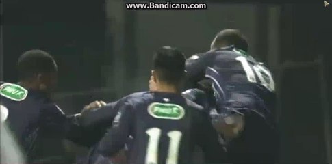 Angers 0-1 Bordeaux Half Time Goals 19-01-2016