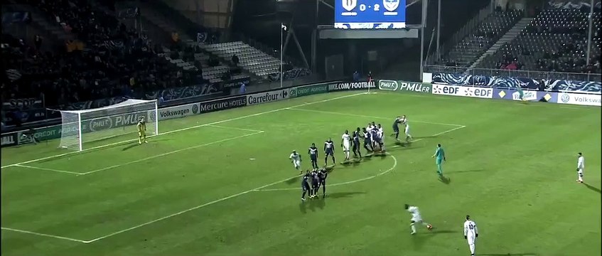 Gilles Sunu 1:2 Free-Kick HD - Angers v. Bordeaux 19.01.2016 HD