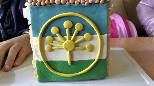 Как сделать дом из макаронов своими руками How to make the house pasta with their hands #Творчество