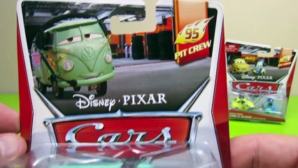 DISNEY PIXAR CARS 95 PIT CREW SERIES FULL SETMATER SARGE FILMRE LUIGI GUIDO