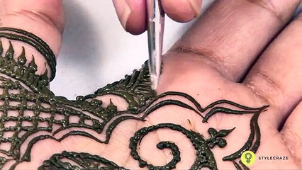 Beautiful Mango Tree Inspired Mehandi Design Tutorial
