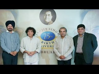 Jagjit Singh Music Festival - Press Meet | Suresh Wadkar & Zakir Hussain