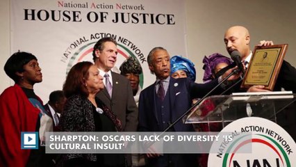 Sharpton: Oscars lack of diversity 'is cultural insult'