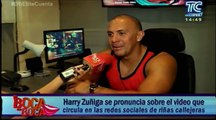 Harry Zúñiga se pronuncia sobre el video que circula en las redes sociales de riñas callejeras