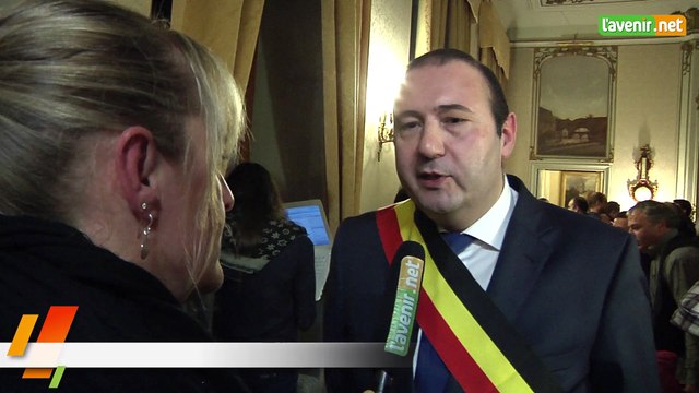 L'Avenir - Christophe Collignon prête serment de bourgmestre de Huy