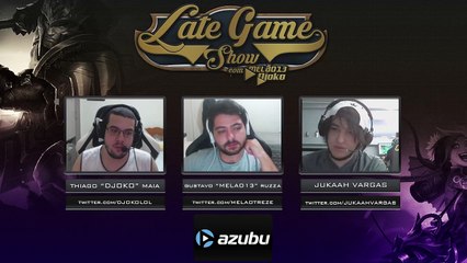 Late Game Show #30 c/ Jukaah - Bootcamp da Keyd, análise e previsões do CBLoL e boicote à INTZ