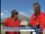 El último hielero del  Chimborazo, Baltazar Uscha, opina sobre deshielos