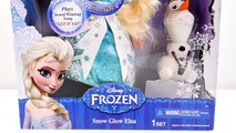 Frozen Elsa Snow Glow Toddler Doll DisneyCarToys Toy Singing Let It Go and Olaf Snowman Castle