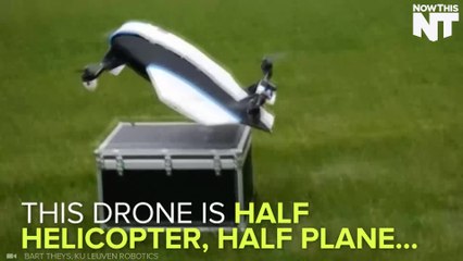 Half Helicopter, Half Plane Drone Could Be The Future Of Delivery