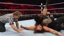 Roman Reigns vs Rusev Special Guest Referee Chris Jericho Raw Jan 18 2016