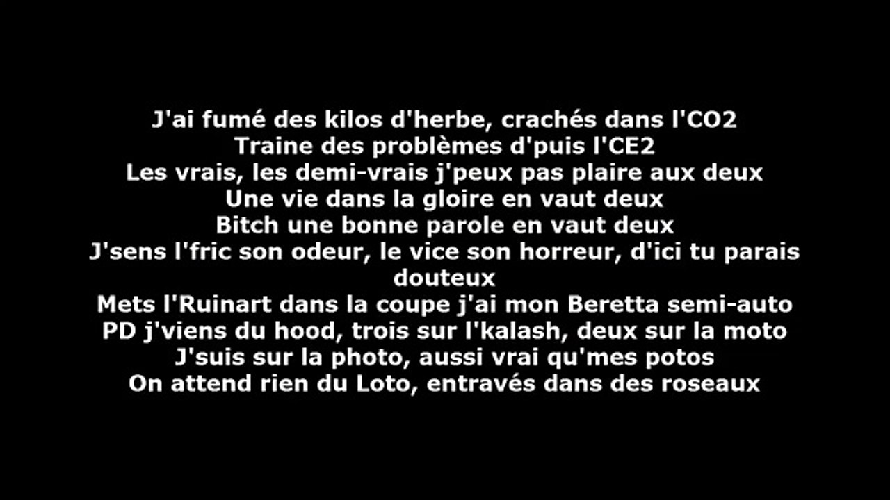 SCH  Solides Parole (Lyrics+paroles)