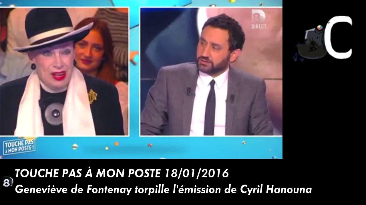 Geneviève de Fontenay torpille l'émission de Cyril Hanouna
