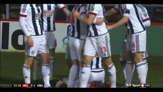 José Salomón Rondón Goal ~ Bristol City vs West Brom 0-1