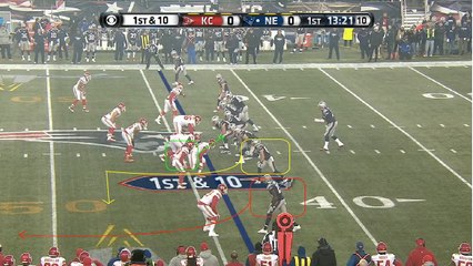 Brady connects with Amendola for 13-yard gain