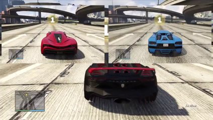 GTA - Zentorno vs Turismo R vs Entity XF