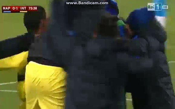 Stevan Jovetić Goal Napoli 0-1 Inter 19.01.2016 HD