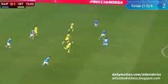 Stevan Jovetic GOAL (0:1)  Napoli vs Inter - Coppa Italia 19_01_2016