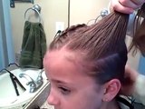 Triple Dutchbacks into Ponytail _ Cute Girls Hairstyles
