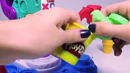 Télécharger la video: Play Doh Magic Swirl Ice Cream Shoppe Playset Playdough Desserts Play-Dough Ice Cream