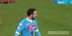 Gonzalo Higuaín Fantastic Chance - Napoli v. Inter - Coppa Italia 19.01.2016 HD