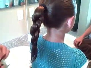 Triple-Twist Ponytail _ Cute Girls Hairstyles