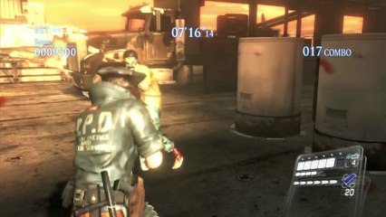 RESIDENT EVIL 6  [HD] - THE MERCENARIES - HELENA (COSTUME 1) DUO - HIGH SEAS FORTRESS (S RANK!)