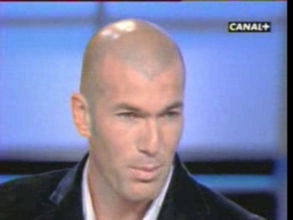 zidane sur canal