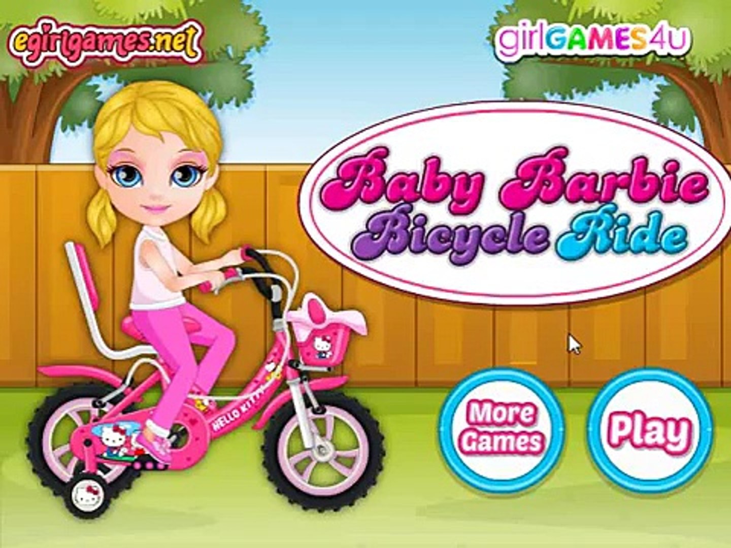barbie bike ride