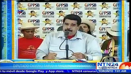 Diputado chileno tildó de "cobarde" a Maduro
