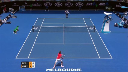 Alexander Zverev Shot of the Day, presented by CPA Australia _ Australian Open 2016