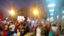 Manifestanets fecham entrada da Terceira Ponte em protesto contra aumento da passagem