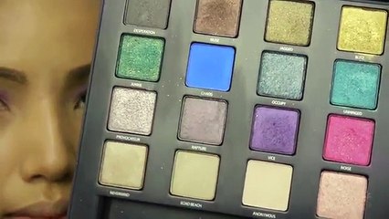 GLITTER SERIES: galaxy eyes makeup tutorial|hy fatihasWORLD