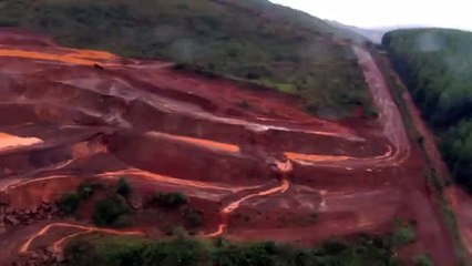 Veja local onde terreno de mineradora teve deslizamento de terra