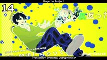 [HD] Top 15 Kagerou Project/Mekakucity Actors Songs v2 [ENG]