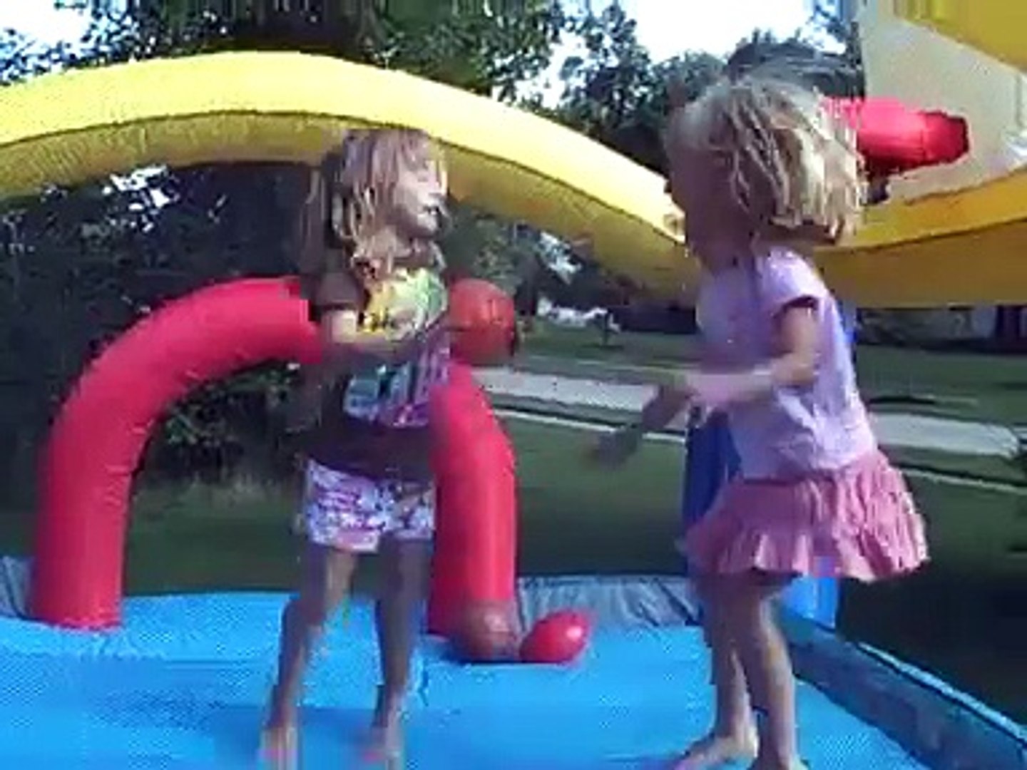 little tikes jr sports n slide bouncer