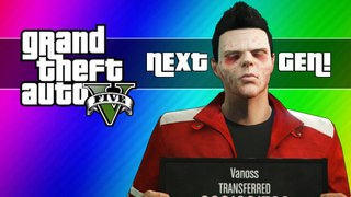 GTA 5 Next Gen Funny Moments - Zombie Face, First Person, Twist Glitch, New Plane, & More!