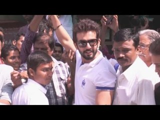 Jai Bhanushali Spotted @ Gaiety Galaxy Cinema For Ek Paheli Leela