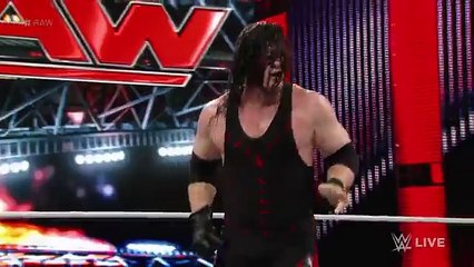 Demon Kane vs. Bray Wyatt: Raw, January 25, 2016