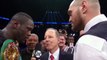 Deontay Wilder and Tyson Fury Exchange Words _ SHOWTIME CHAMPIONSHIP BOXING