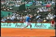 2004 French Open - 3rd Round (Gustavo Kuerten vs Roger Federer) Set 2