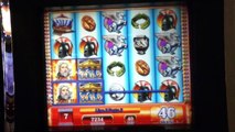 ZEUS II Penny Video Slot Machine with BONUS and BIG WINS Las Vegas Casino